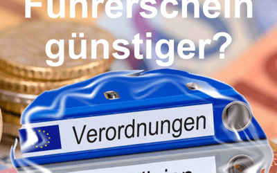 Wann wird der Führerschein günstiger?