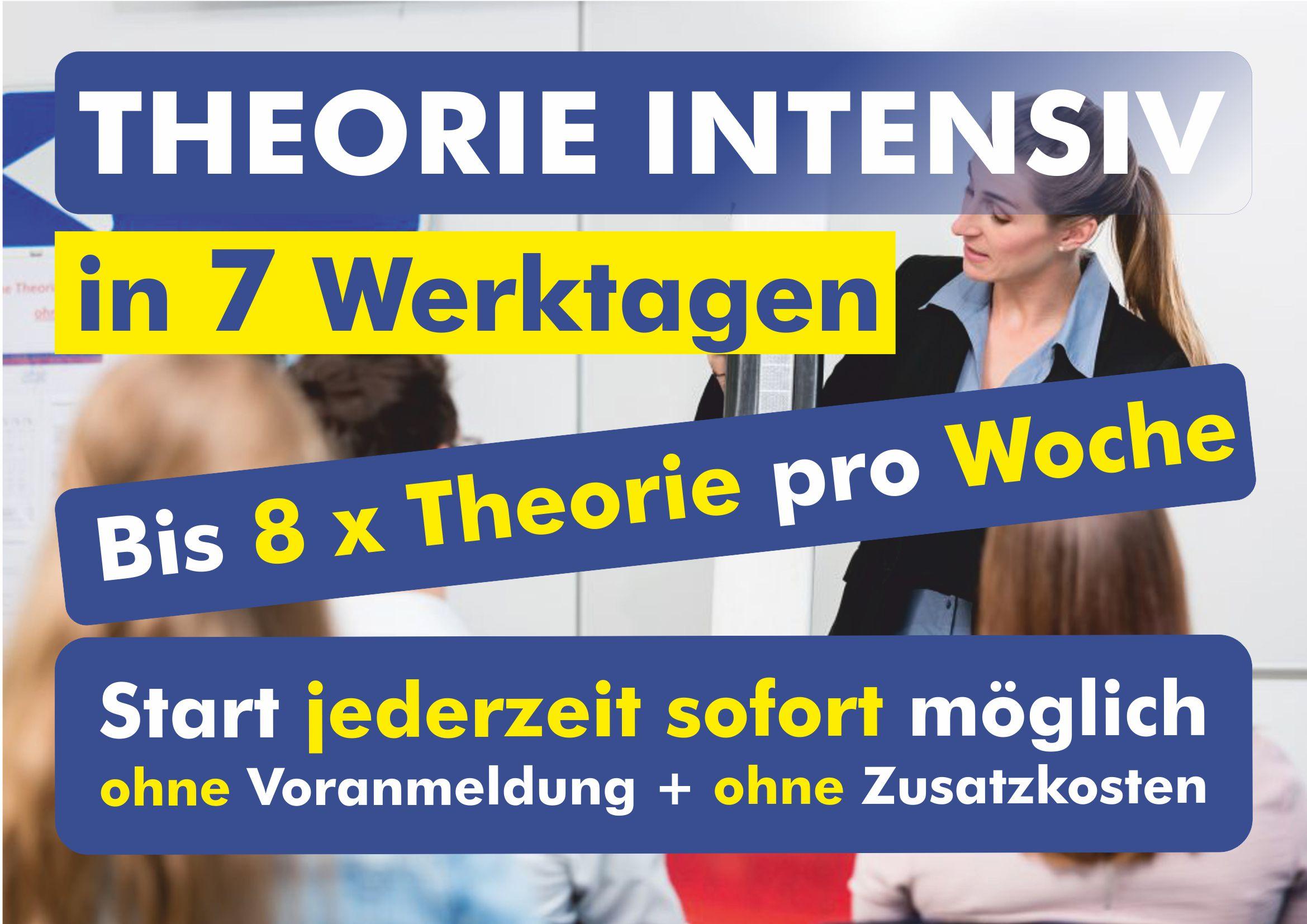 unser Service ab 2026 Theorie Intensiv ohne Mehrkosten